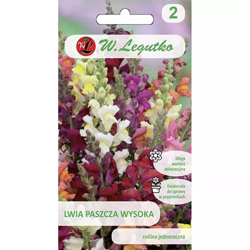 1 pac, Gura leului, mix multicolor - Semințe: Mod de ambalare: 1 g