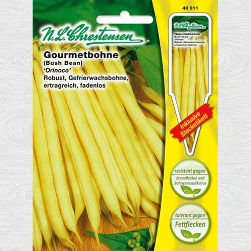 1 pac, Fasole galbenă Orinoco - Semințe: Mod de ambalare: 1 pac