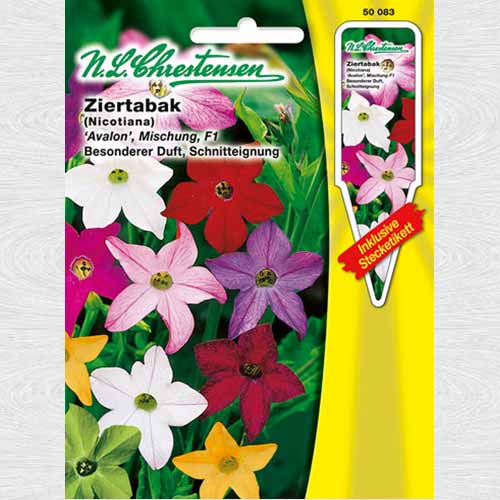 1 pac, Tutun ornamental Avalon F1, amestec - Semințe: Mod de ambalare: 1 pac