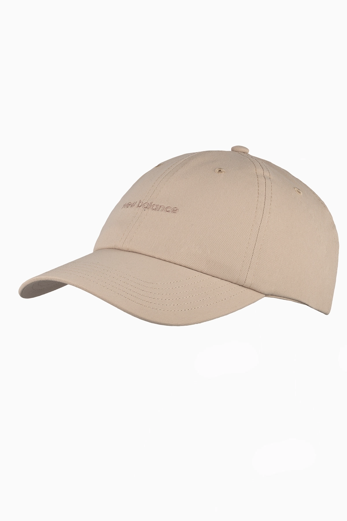 Czapka New Balance Linear Logo - Beżowy