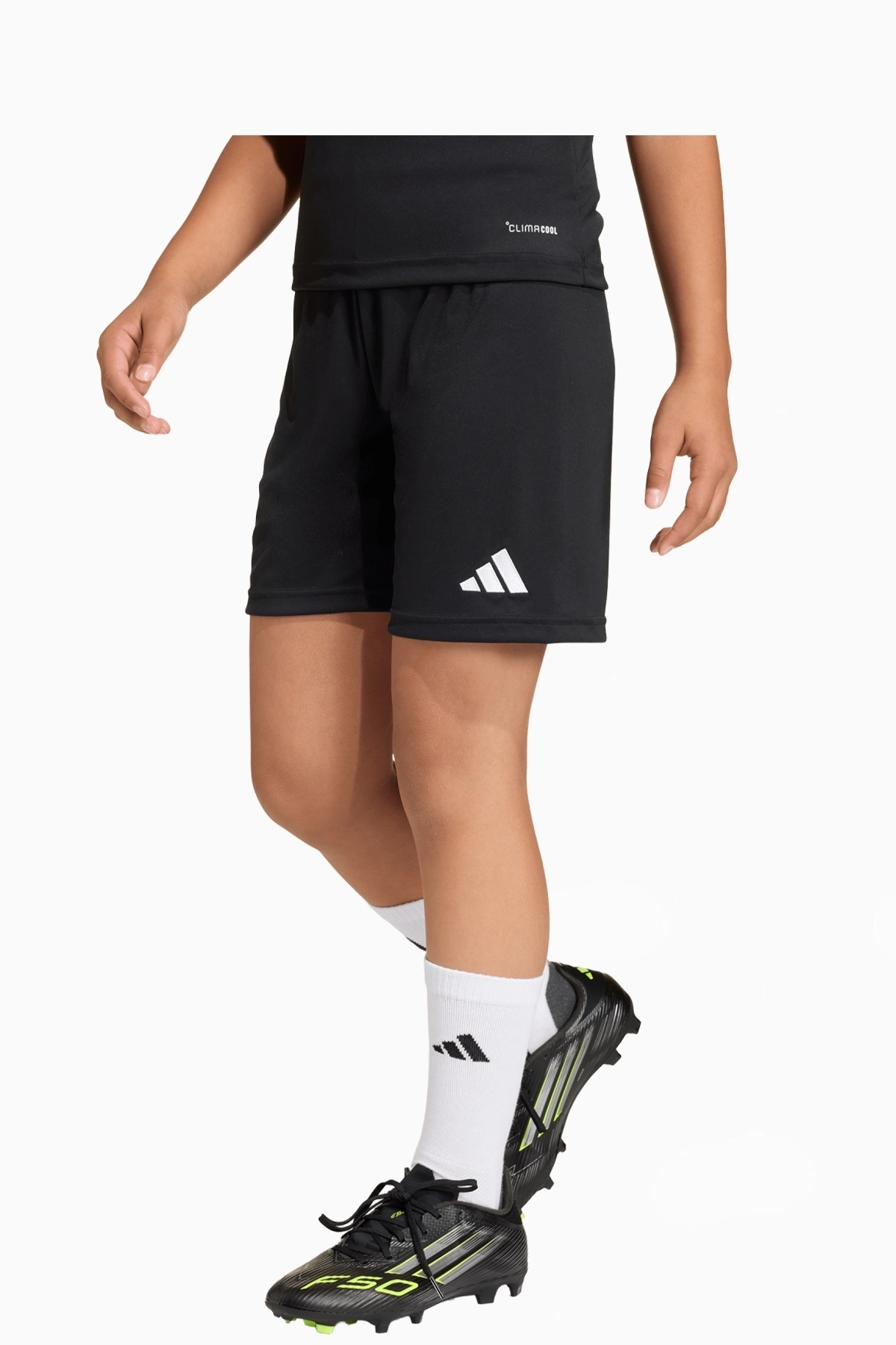 Spodenki treningowe adidas KS Karkonosze Jelenia Góra Junior - Czarny