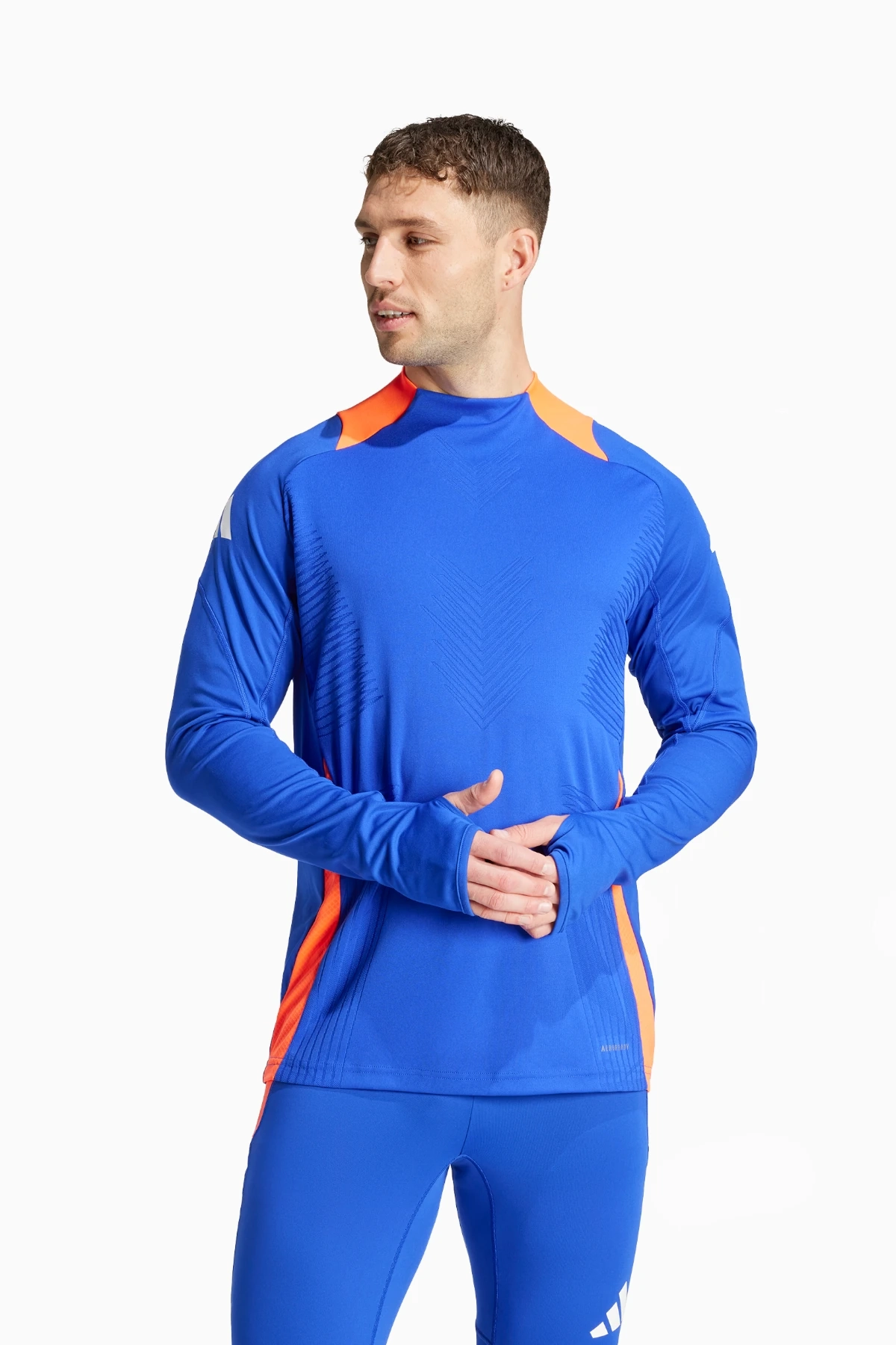 Bluza adidas Tiro 24 Pro Training Top - Niebieski