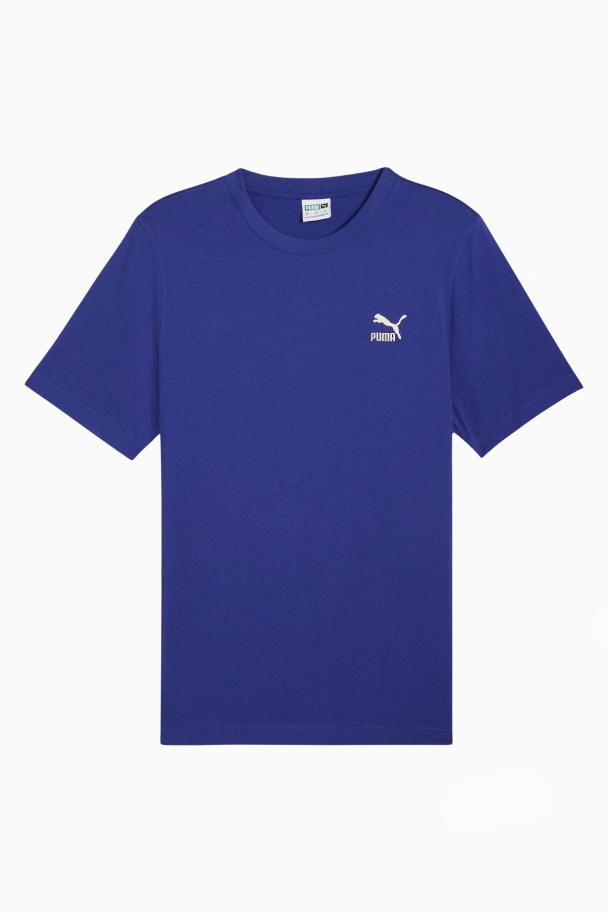 Koszulka Puma Classics Small Logo Tee - Niebieski