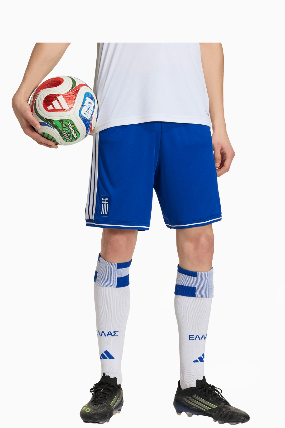 Spodenki Reprezentacji Grecji adidas 2026 Domowe Replica - Niebieski