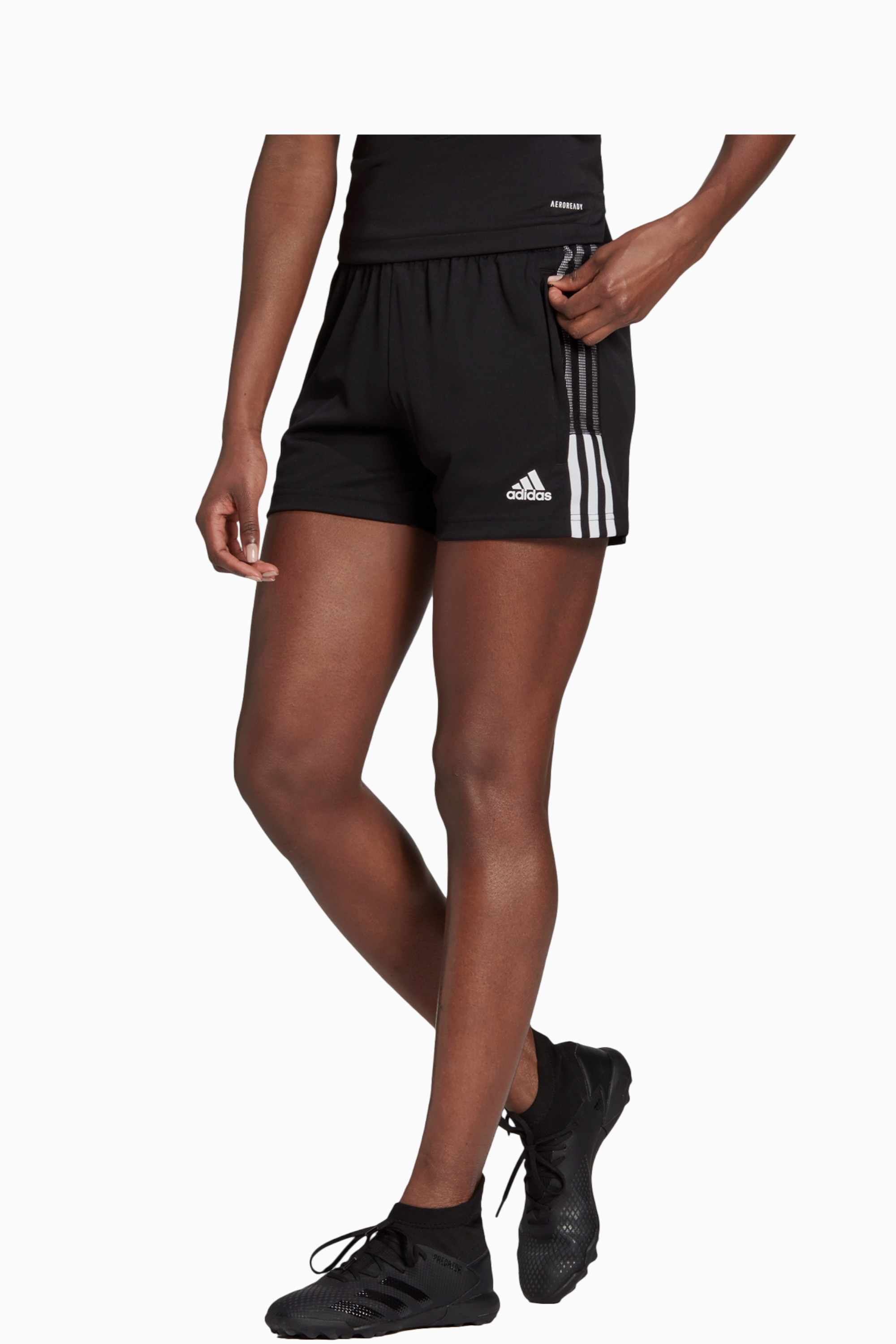Spodenki adidas Tiro 21 Training Damskie - Czarny