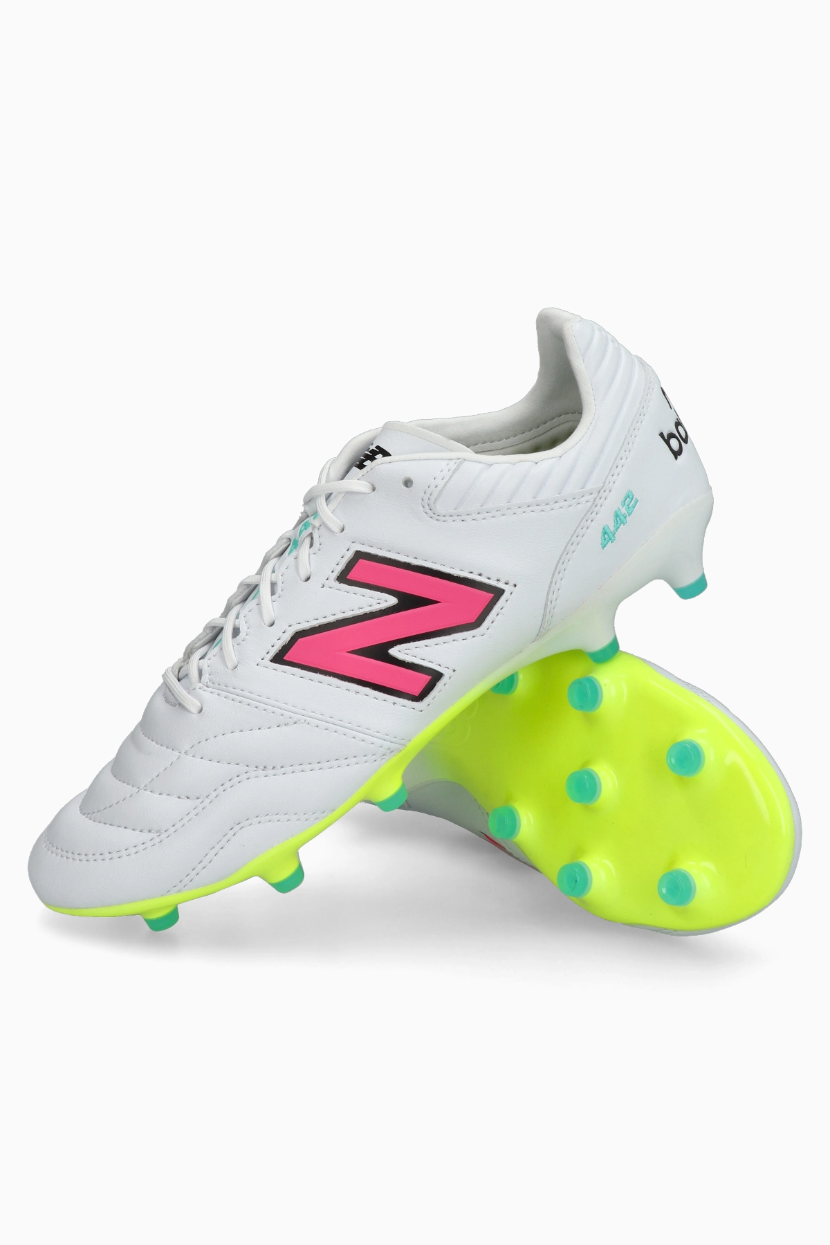 Korki New Balance 442 V2 Pro FG - Biały