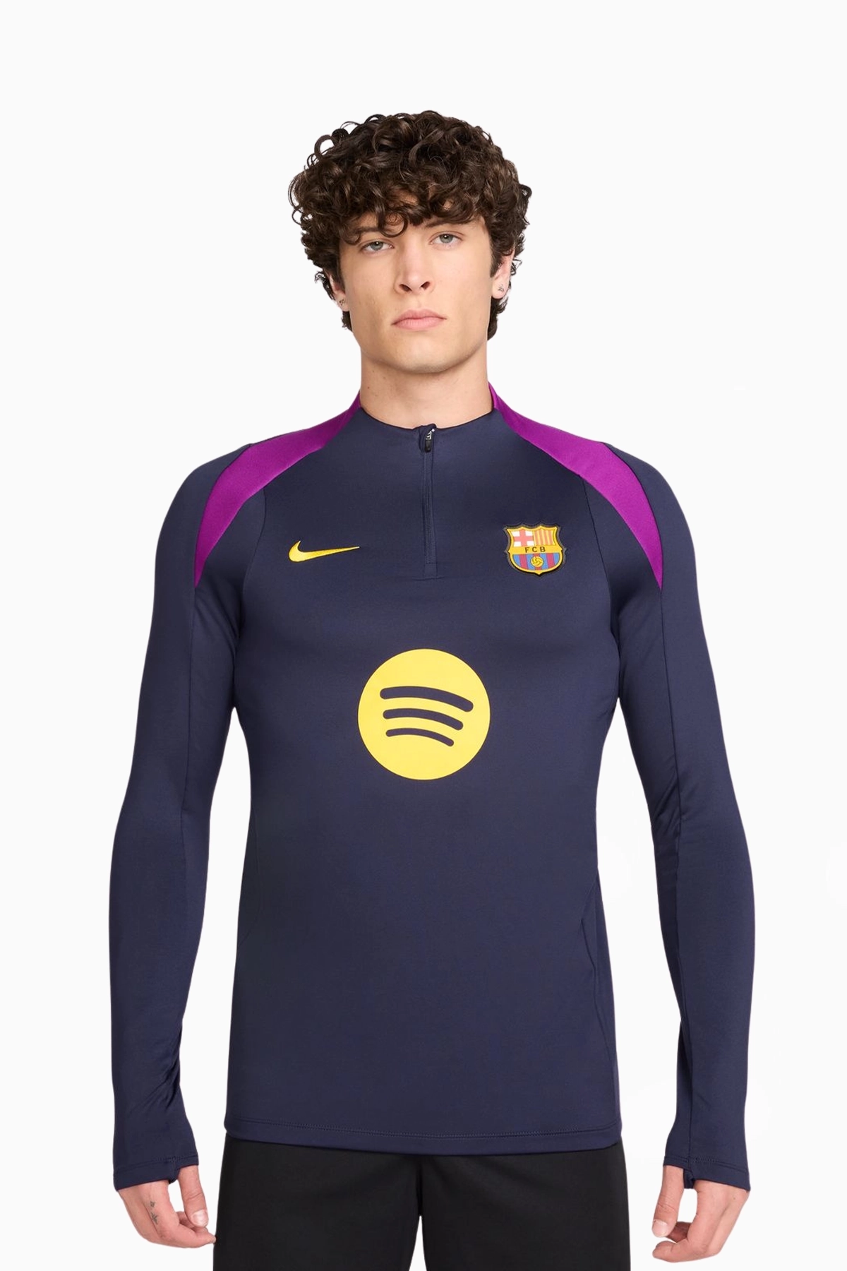 Bluza Nike FC Barcelona 25/26 Strike - Fioletowy