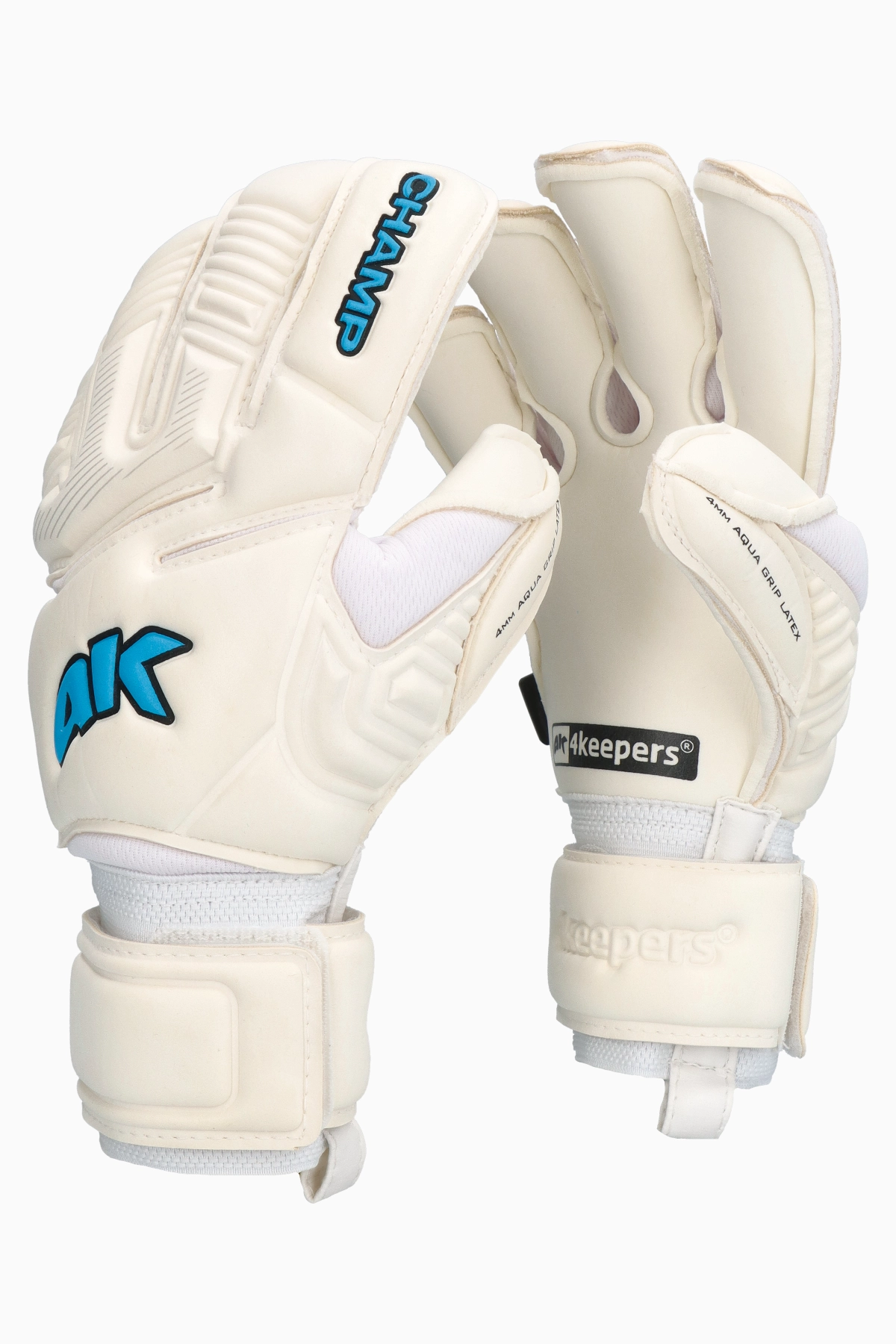 Rękawice 4keepers Champ Aqua VII RF2G - Biały
