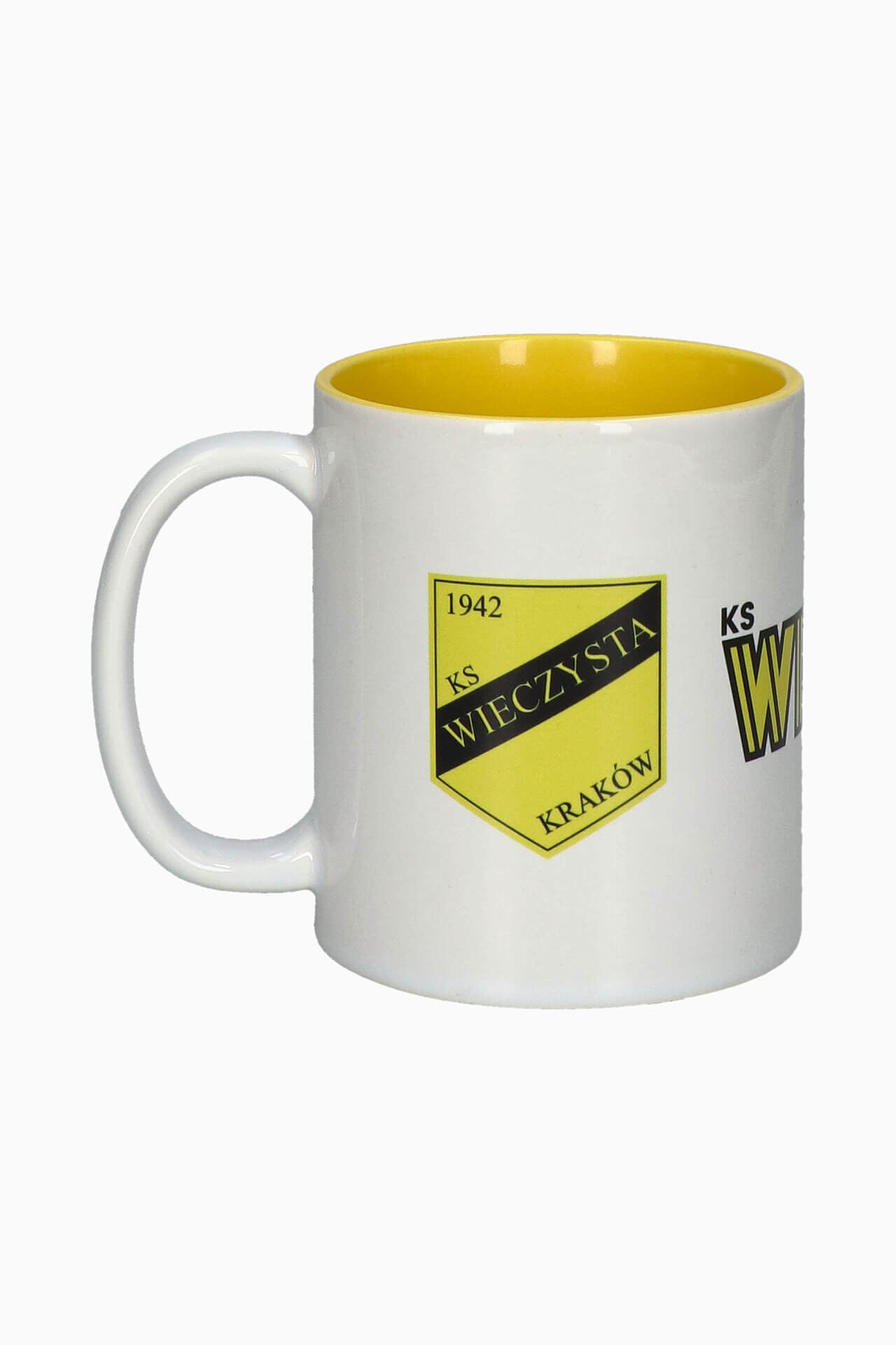 Kubek KS Wieczysta Kraków - Biały