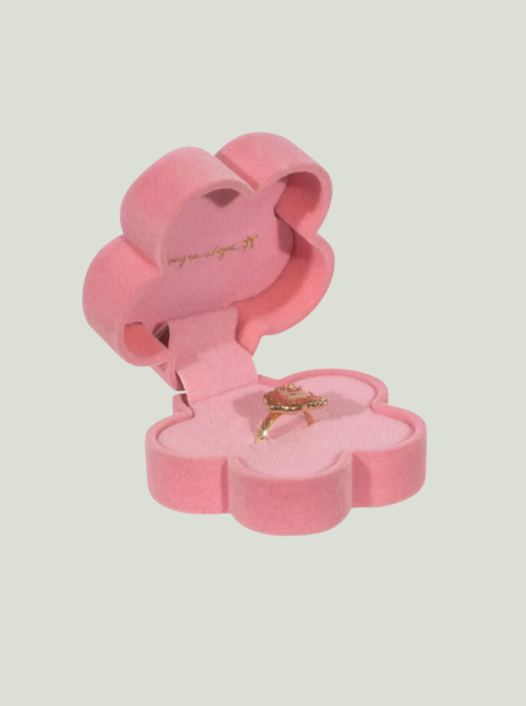 Pierścionek w pudełeczku - jednorożec UNICORN Konges Sløjd