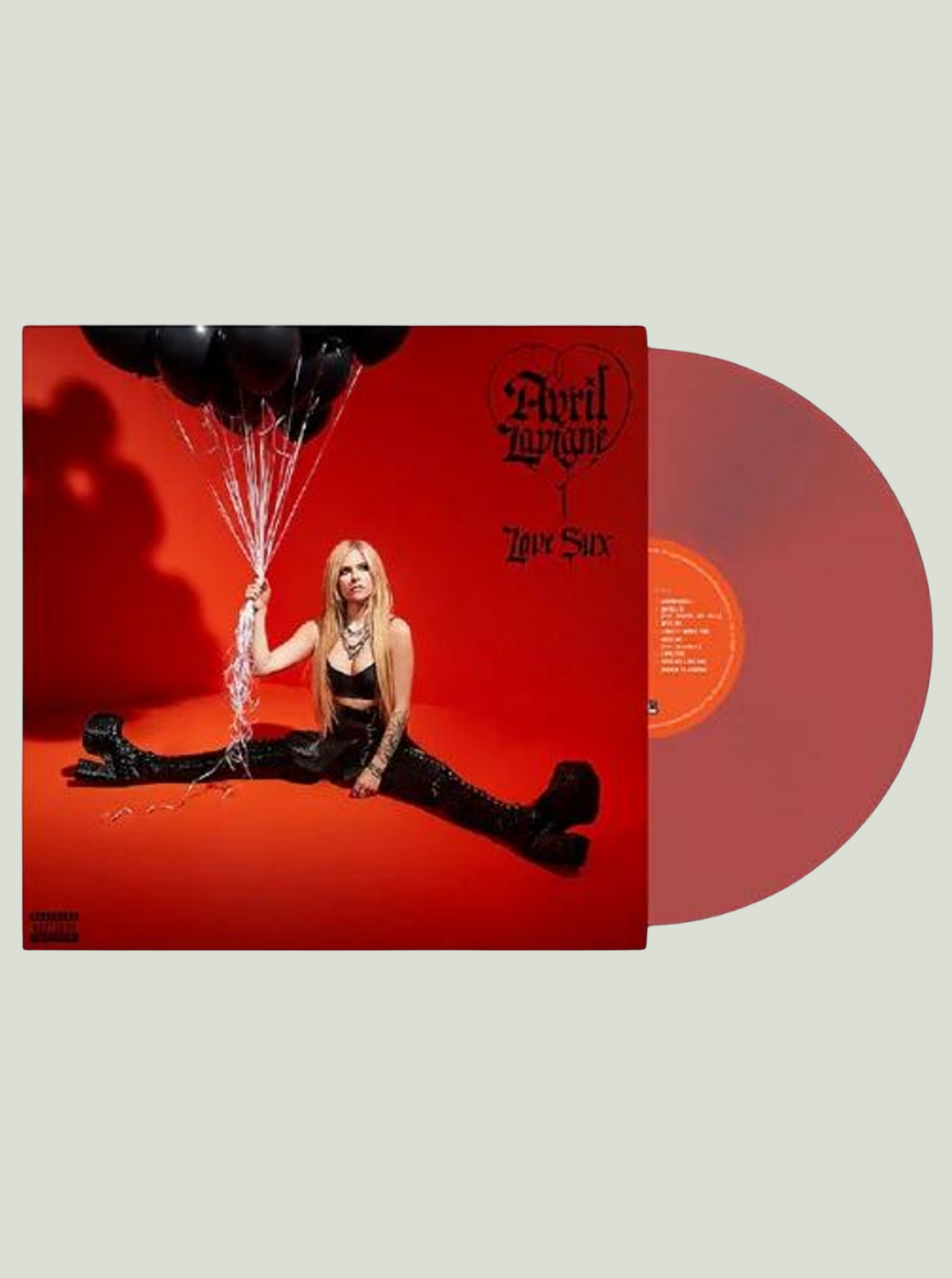 Płyta winylowa Avril Lavigne - Love Sux (Transparent Red Vinyl)