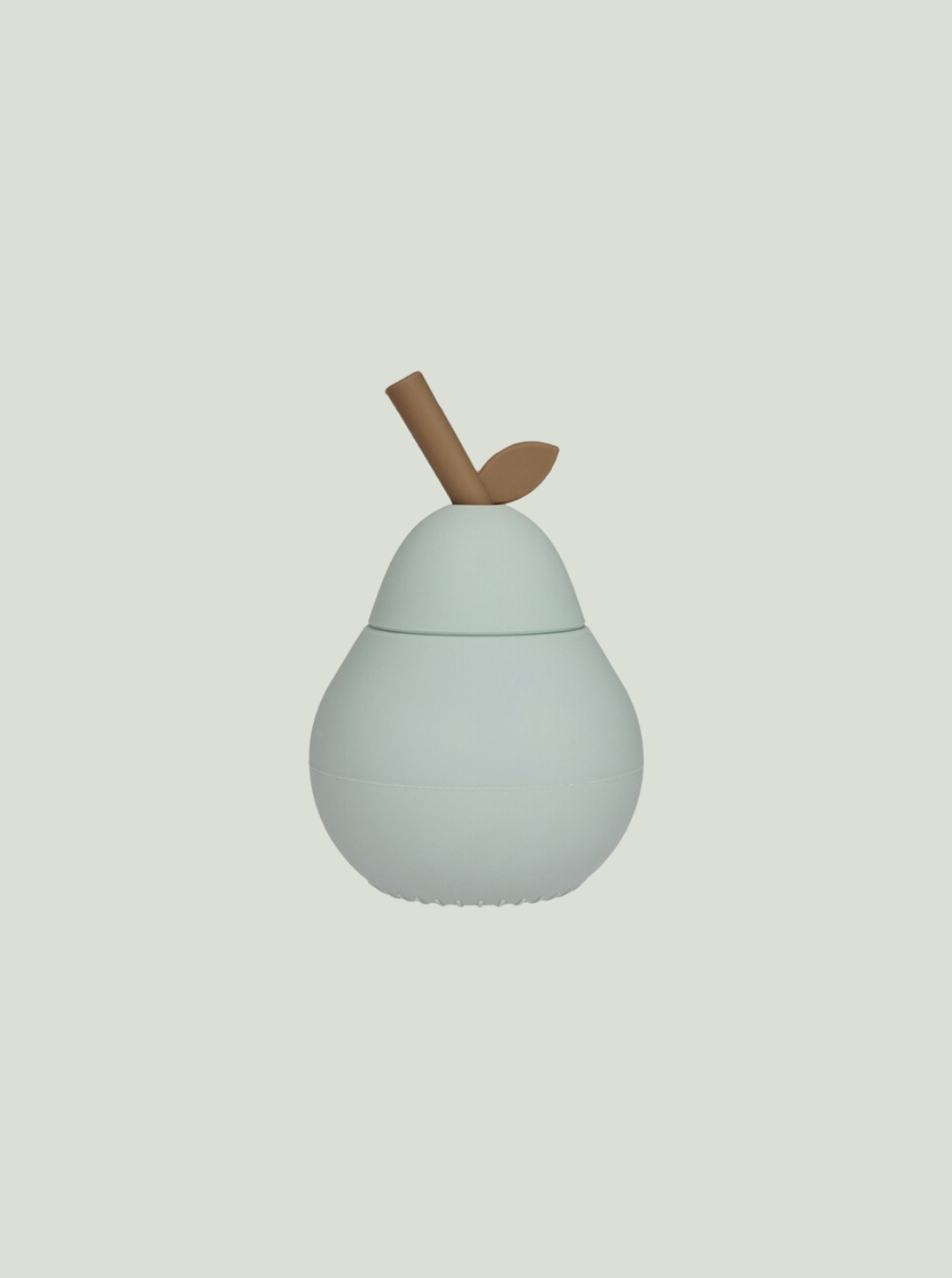 Kubek ze słomką Pear Cup Pear Mint OYOY