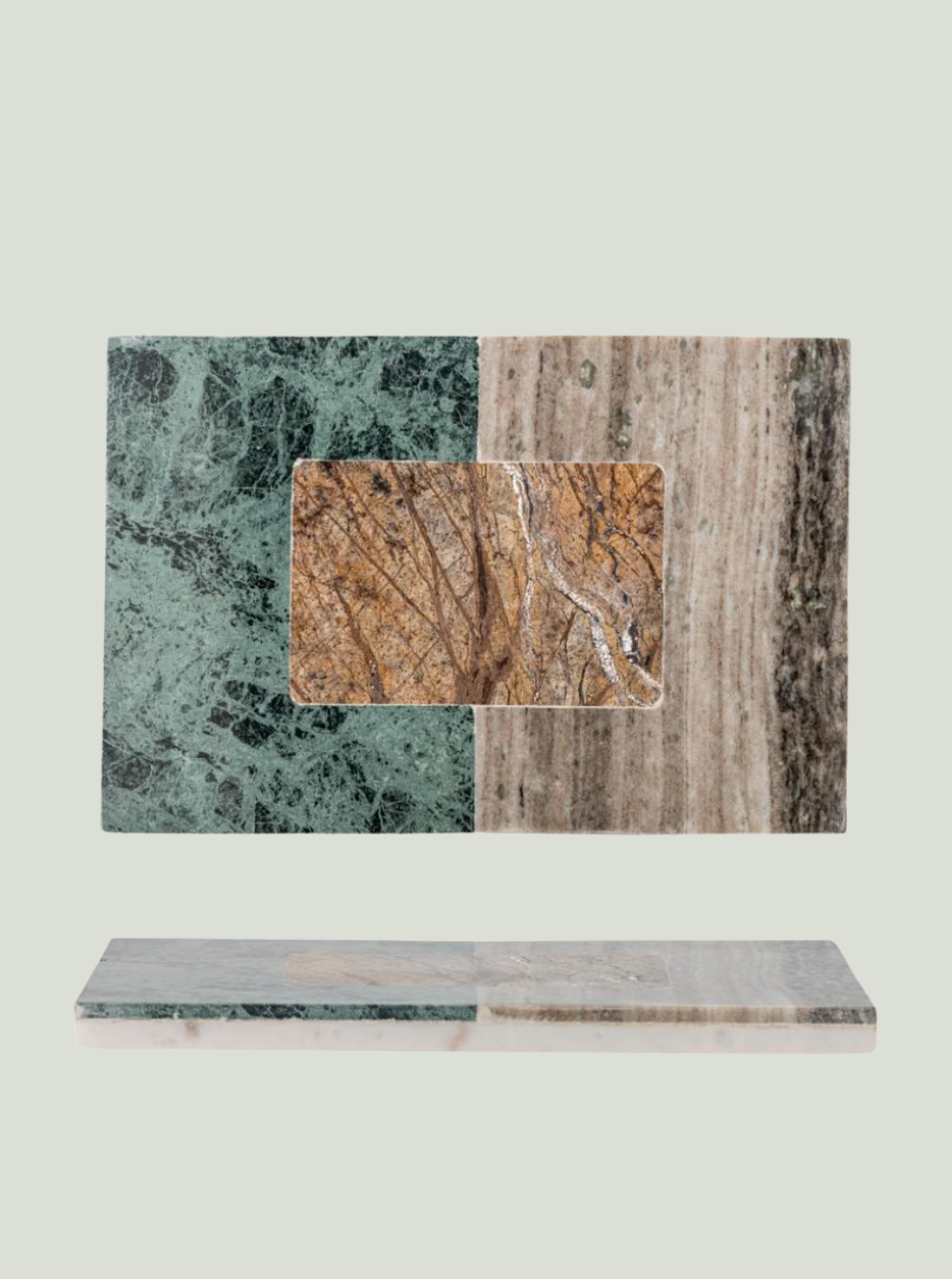 Deska do krojenia Ketil, green, marmur Bloomingville