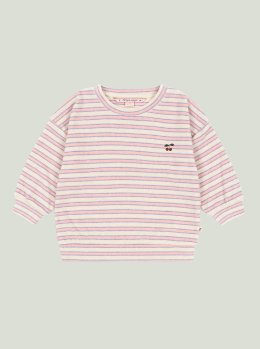 Bluza ITTY SWEAT SHIRT GOTS LOLLY STRIPE Konges Sløjd
