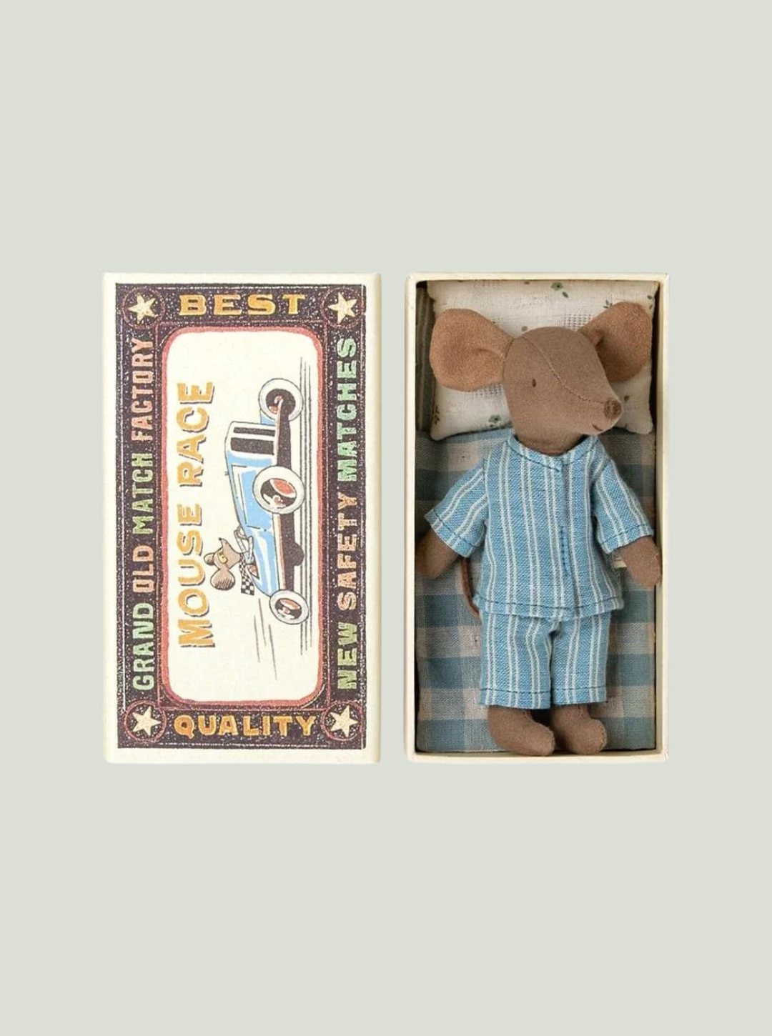 MAILEG Myszka - Big brother w pudełku zapałek