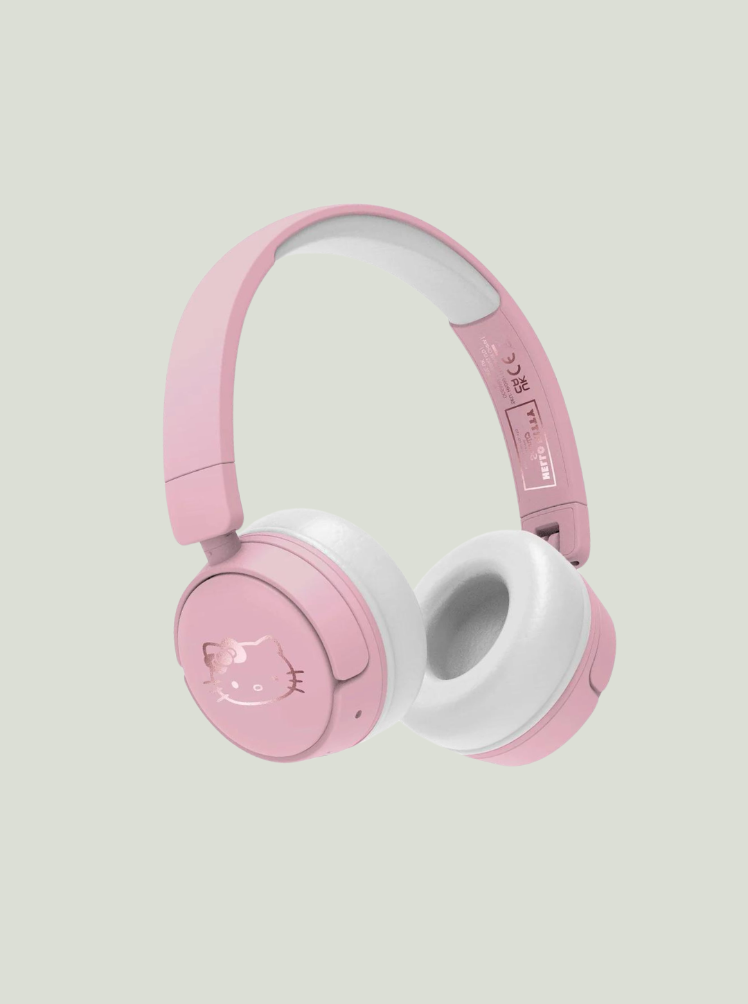 Słuchawki bezprzewodowe dla dzieci - HELLO KITTY różowe/złote OTL Technologies