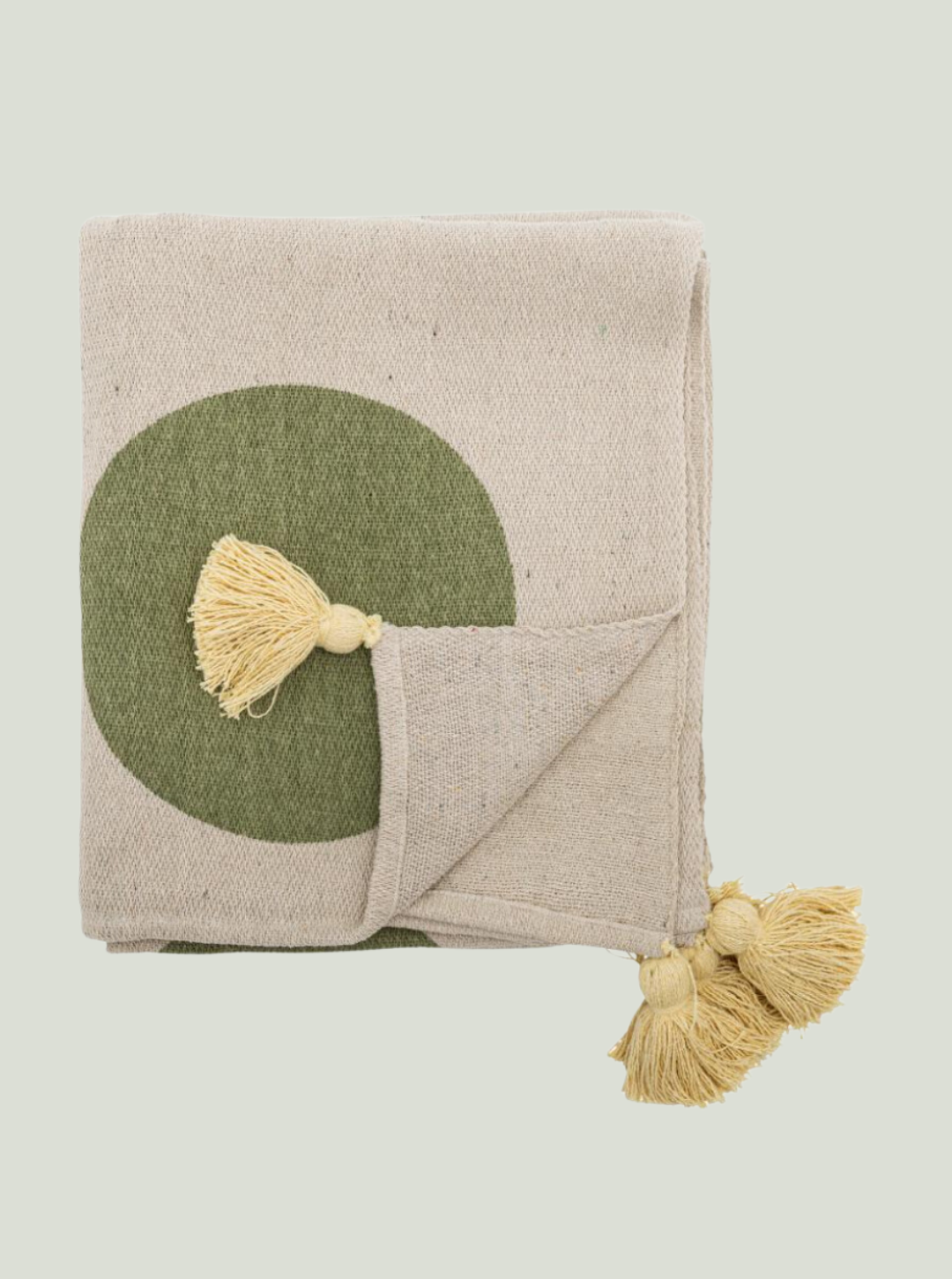 Narzuta Clennie, Natura, Bawełna z Recyklingu Bloomingville Mini