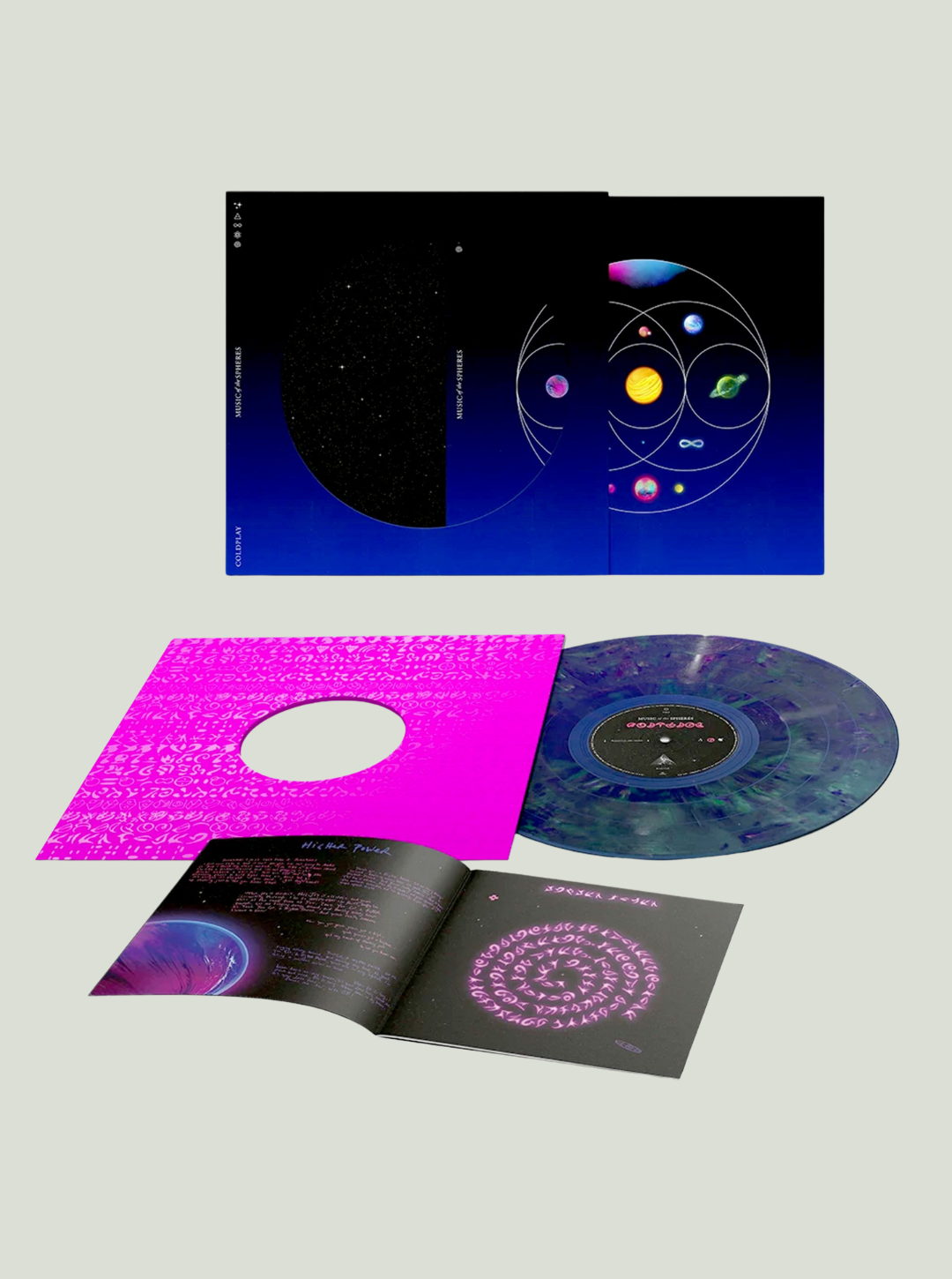 Płyta winylowe Coldplay - Music Of The Spheres (Recycled Splatter Vinyl)