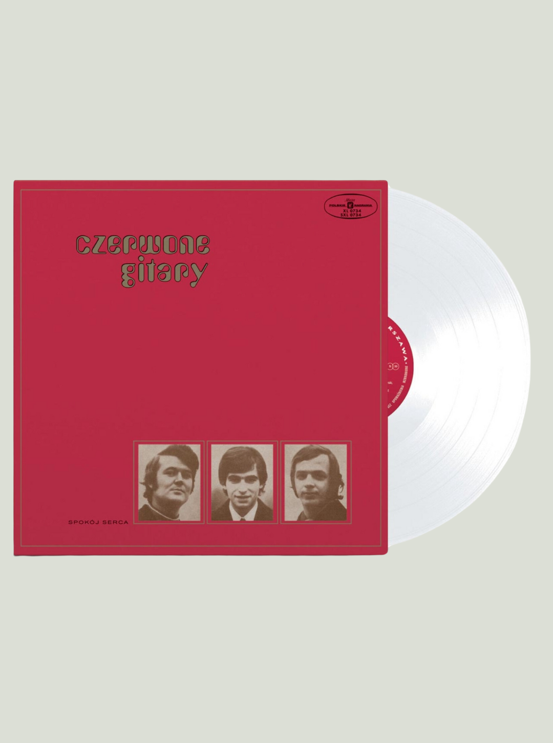 Płyty winylowe CZERWONE GITARY - CZERWONE GITARY SPOKÓJ SERCA LP CLEAR
