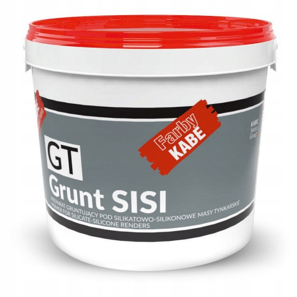 Grunt pod tynki silikatowo-silikonowe SISI GT 5L Kabe