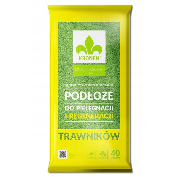Podłoże do regeneracji trawników 40L Kronen