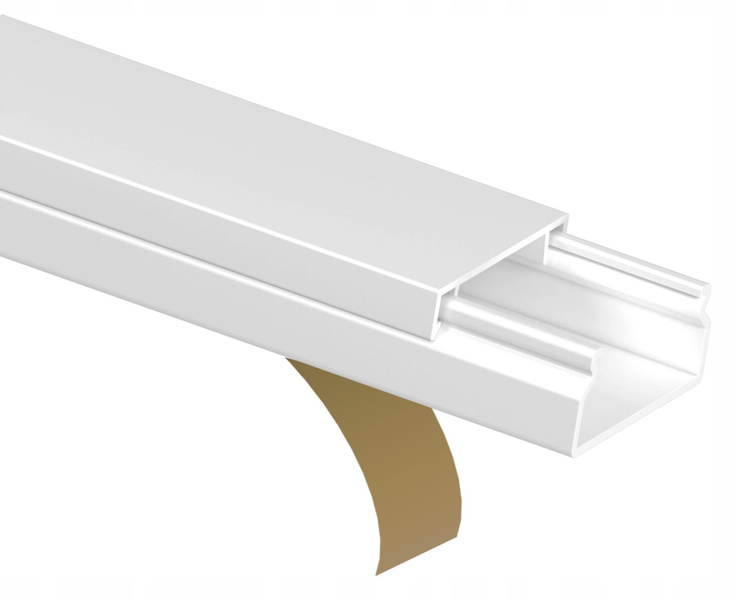 Listwa maskująca biała MKI 11x20 mm - 2mb - AKS ZIELONKA