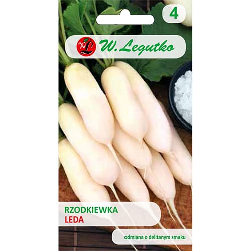 1 szt, Rettich Leda - Samen: Ilość w opakowaniu: 5 g