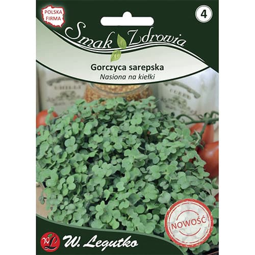 1 szt, Keimsprossen - Gelbsenf - Samen: Ilość w opakowaniu: 20 g