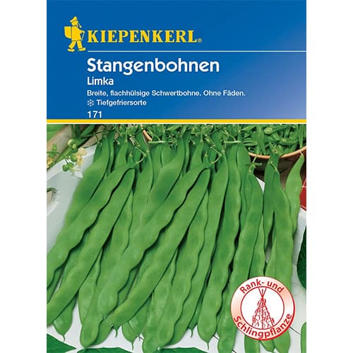1 szt, Stangebohne Limka - Samen: Ilość w opakowaniu: 1 Stück