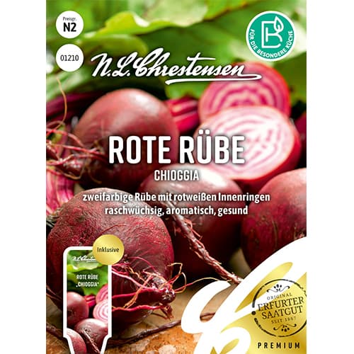 1 szt, Rote Rübe Chioggia - Samen: Ilość w opakowaniu: 1 Stück