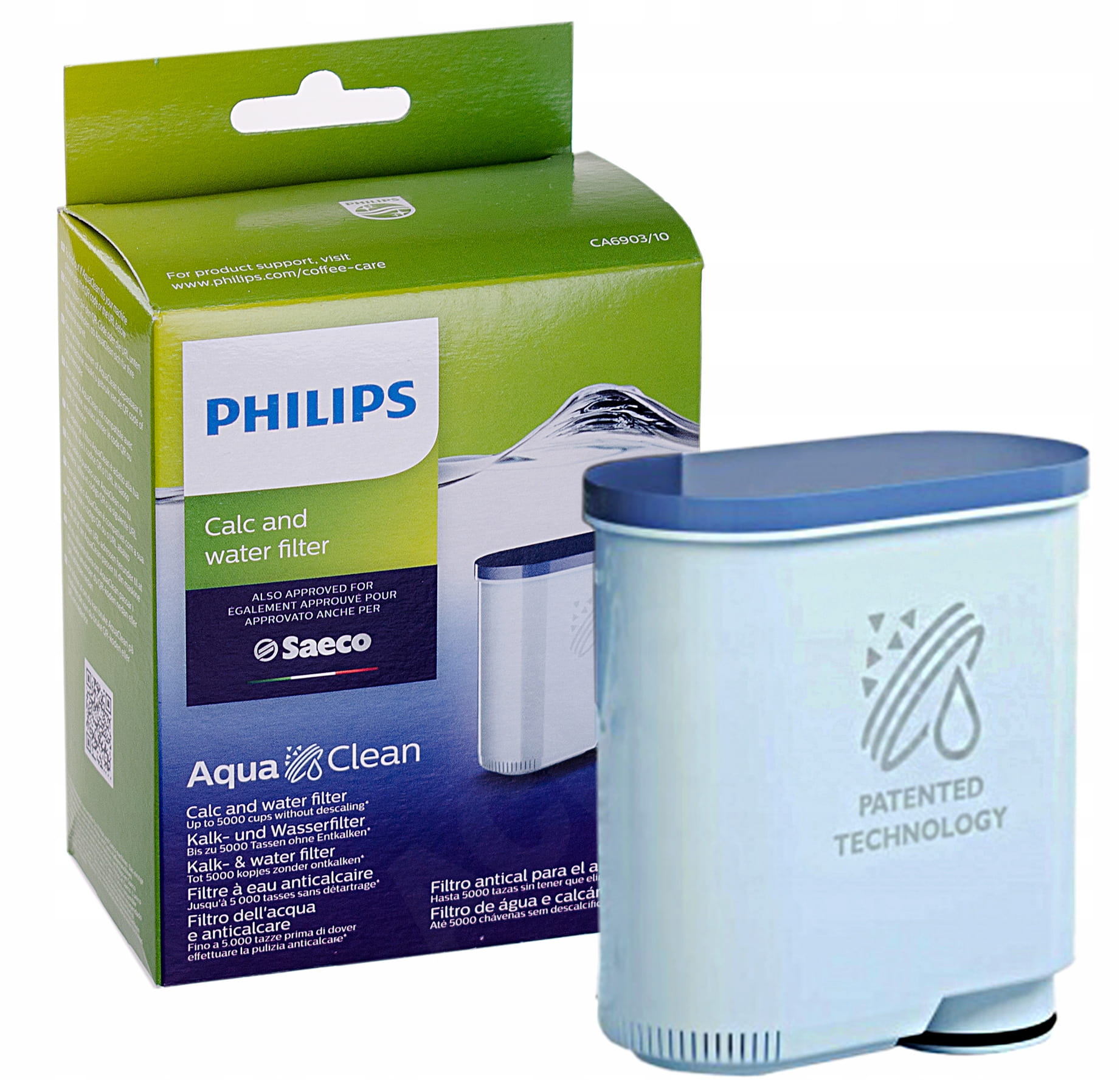 Filtr Do Ekspresu Saeco Philips AquaClean CA6903 / 00 421944050461