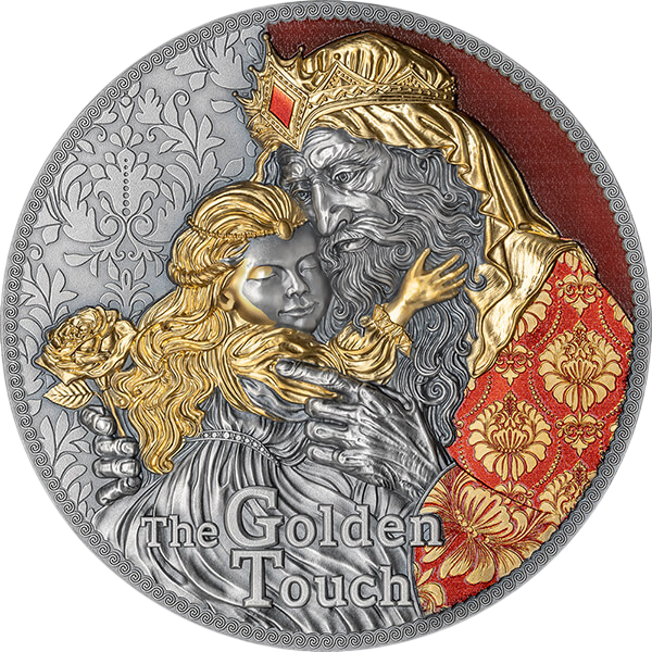 Srebrna moneta Zwroty losu: Złoty dotyk 2 uncje 2023 - wysyłka 24 h! - Mennica Skarbowa