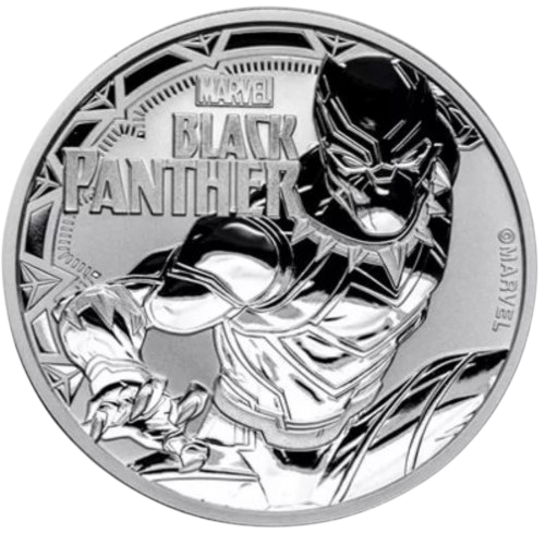 Srebrna moneta Marvel Series: Black Panther 1 uncja – wysyłka 24 h! - Mennica Skarbowa