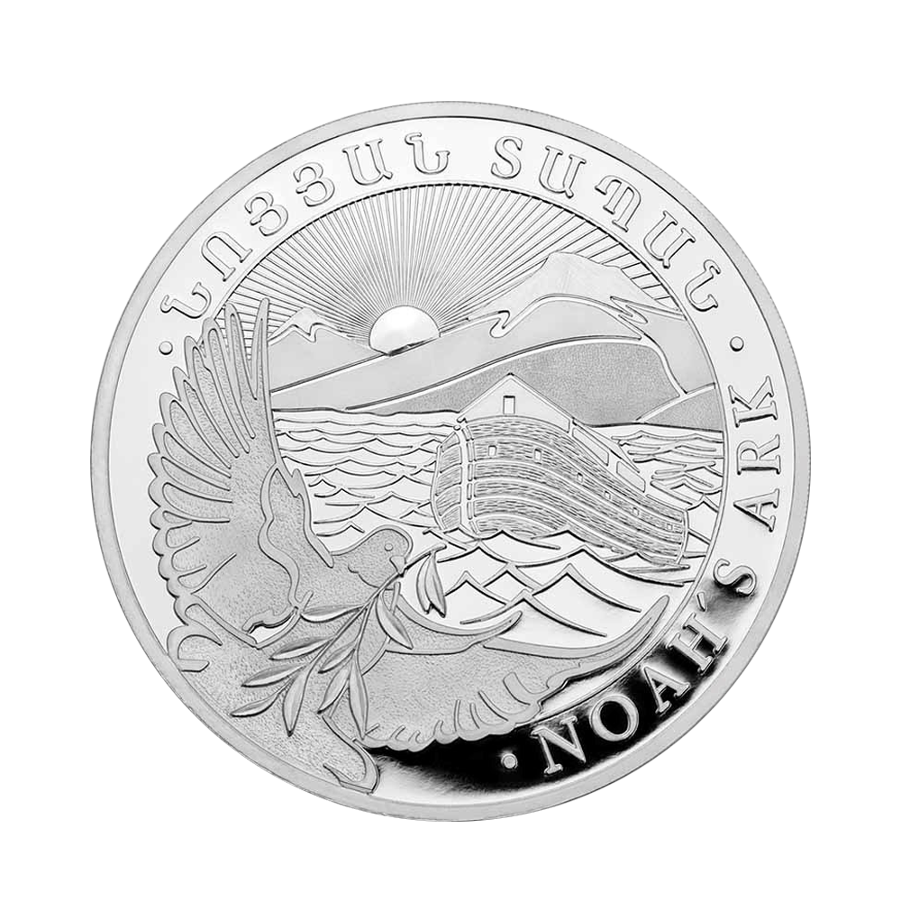Srebrna moneta Arka Noego 1 uncja - wysyłka 24 h! - Mennica Skarbowa