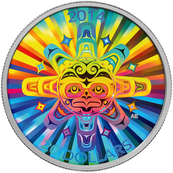 Srebrna moneta Interconnections: Air - Thunderbird - wysyłka 24 h! - Mennica Skarbowa