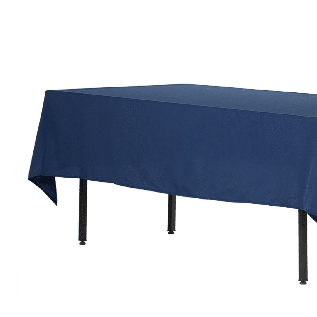 Obrus plamoodporny na stół bankietowy 280x170cm granatowy