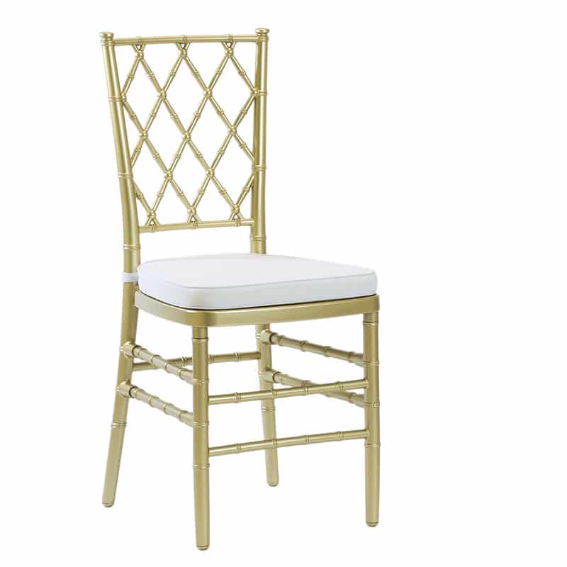 Krzesło weselne amerykańskie Chiavari Palermo PP - szampański