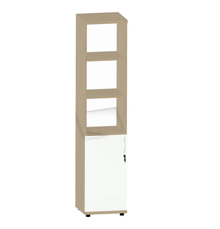 HEBE TS523 regał prawy 40,2x40x184,1h