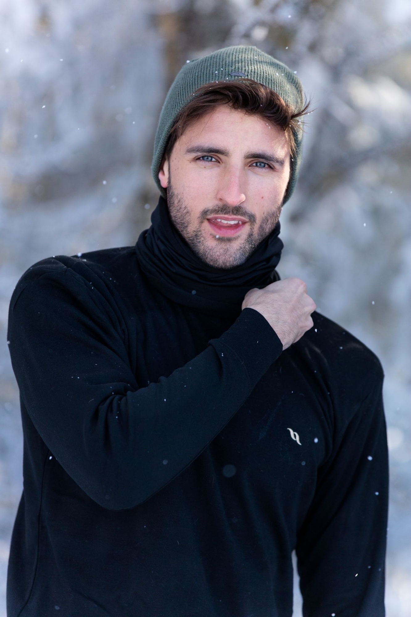 Back on track bluzka z golfem męska