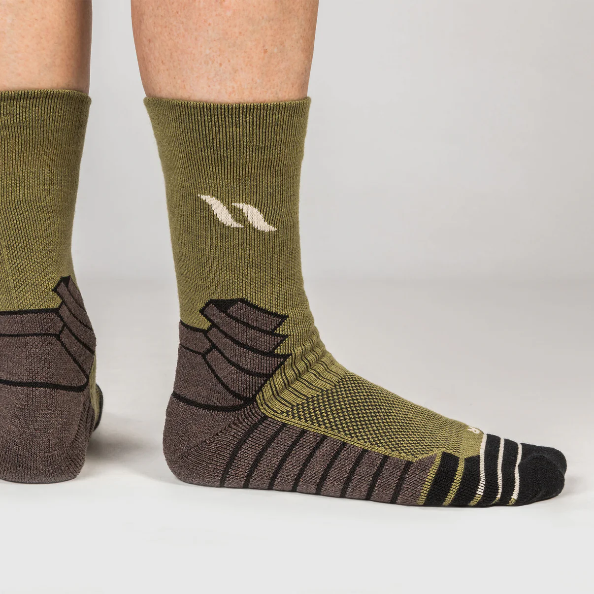 Back on Track skarpetki Crew Rowan z wełną 24h