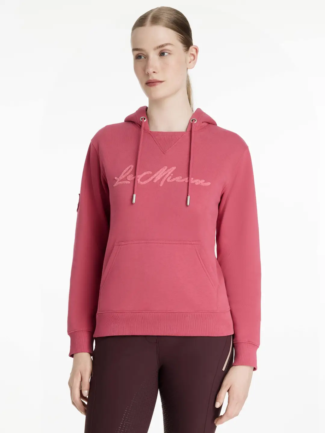 LeMieux bluza jeździecka Elspeth Hoodie Cranberry
