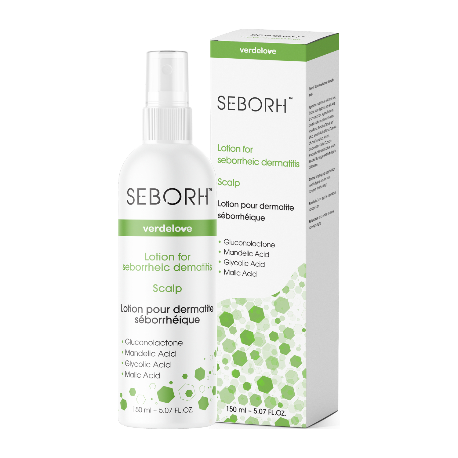 Seborh - płyn na łojotokowe zapalenie skóry głowy, 150 ml (data ważności: 31.07.2026)