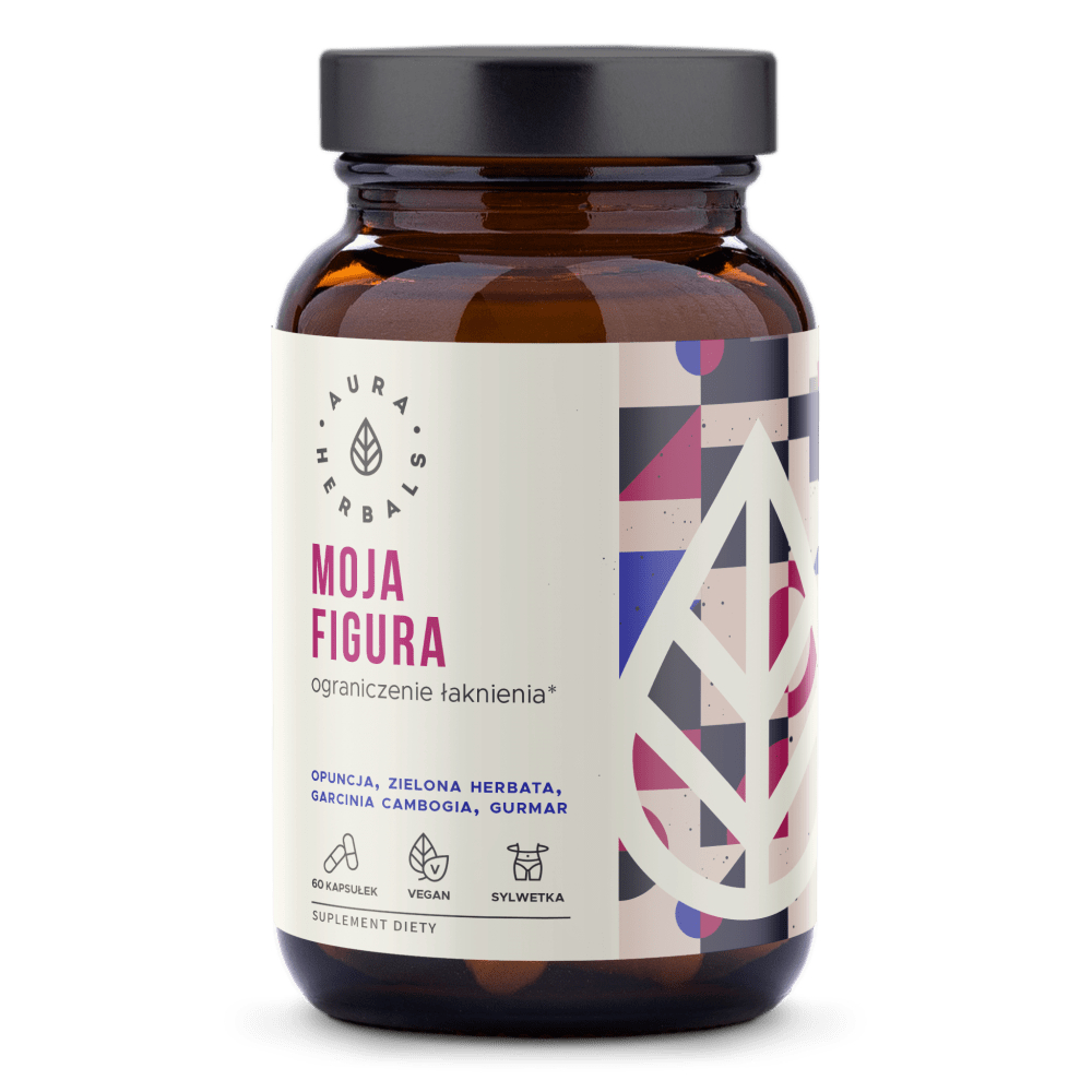 Aura herbals moja figura, ograniczenie łaknienia, 60 kapsułek (data ważności: 17.06.2026)
