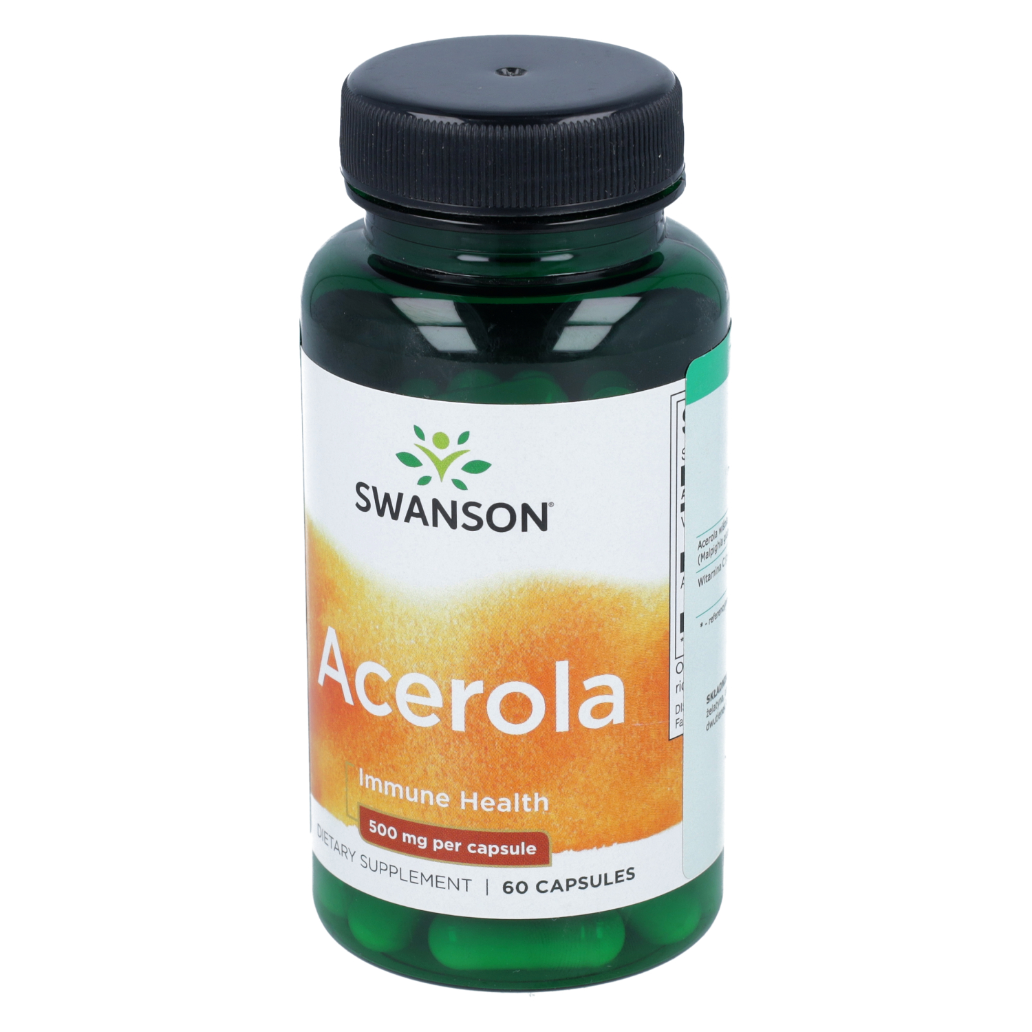 Swanson acerola 500 mg, 60 kapsułek