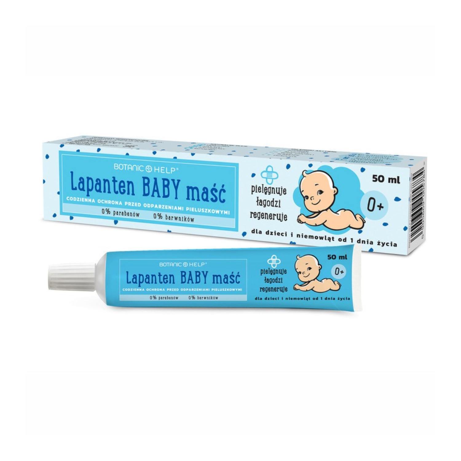 Botanic help - lapanten baby, maść, 50 ml