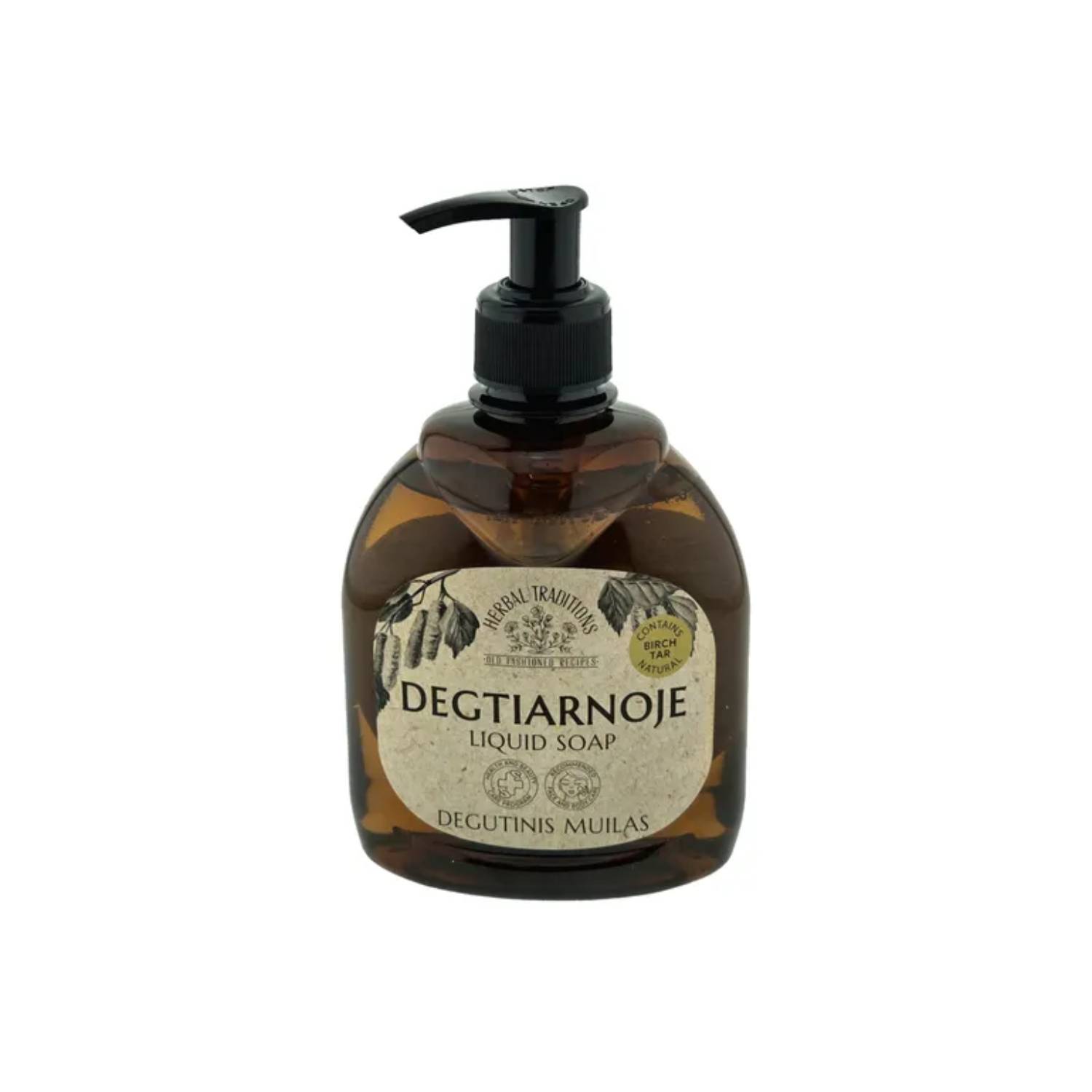 Herbal traditions - mydło w płynie dziegciowe, 300 ml