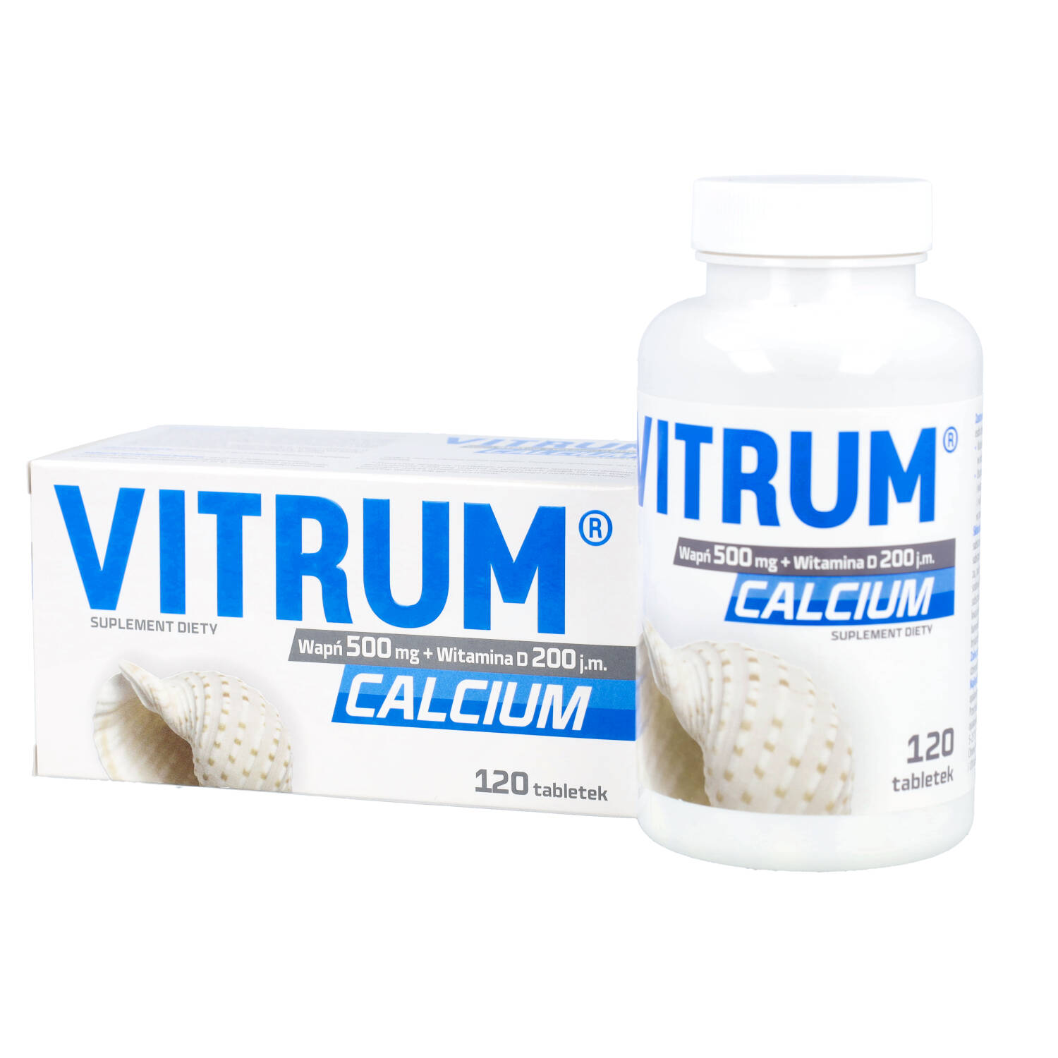 Vitrum calcium, 120 tabletek