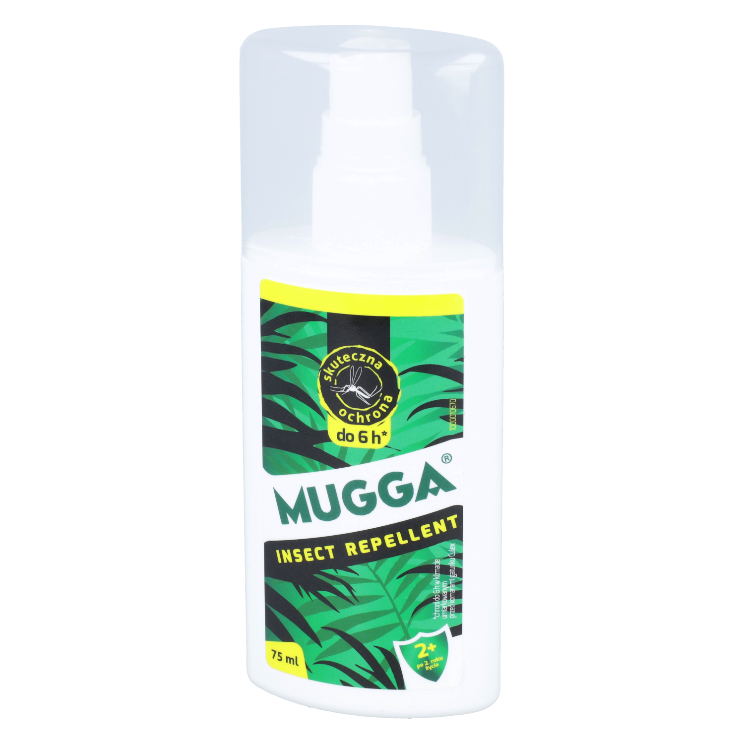 Mugga - spray odstraszający owady, 9,5% deet, 75 ml