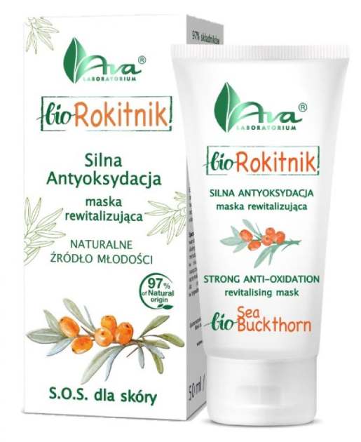 Ava bio rokitnik - maska rewitalizująca, 50 ml