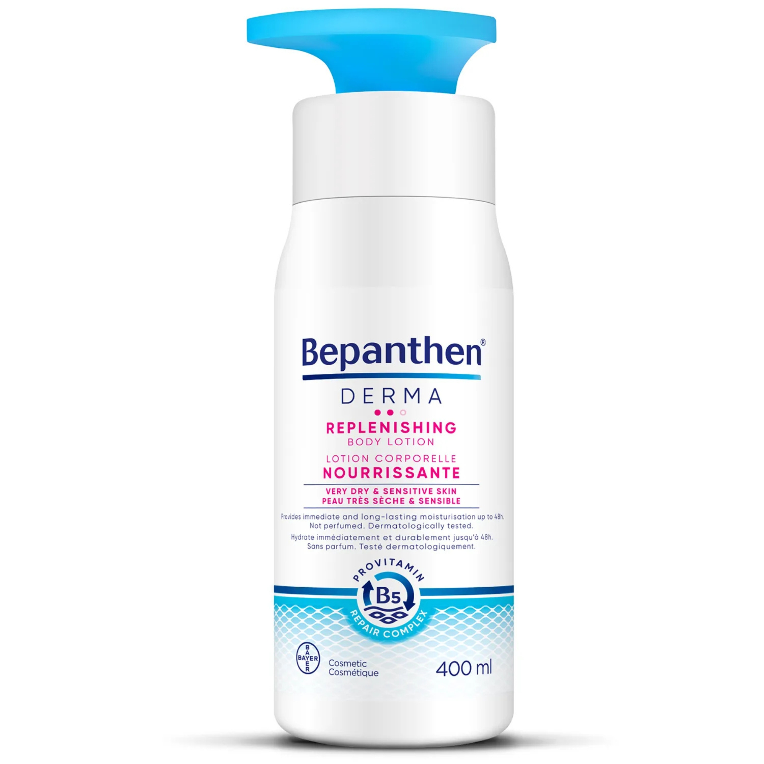 Bepanthen derma replenishing - głęboko odżywczy balsam do ciała, 400 ml